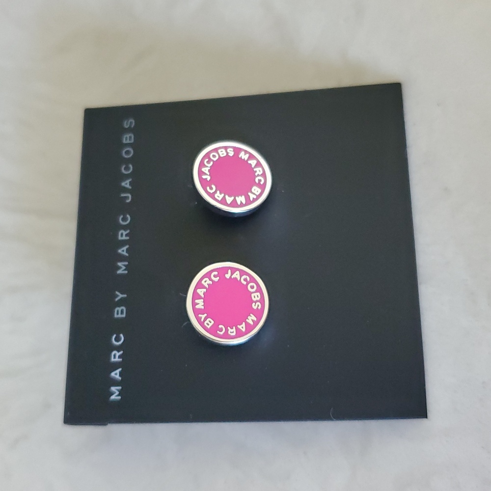 NWT!! Marc by Marc Jacobs Pop Pink  Earrings